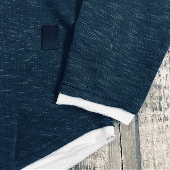 Modern Hoodie Sweatshirt Fleece Workout Gear - Picture 2 of 4